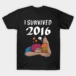 I Survived 2016 T-Shirt